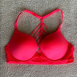 Victoria’s Secret strappy hot pink bra